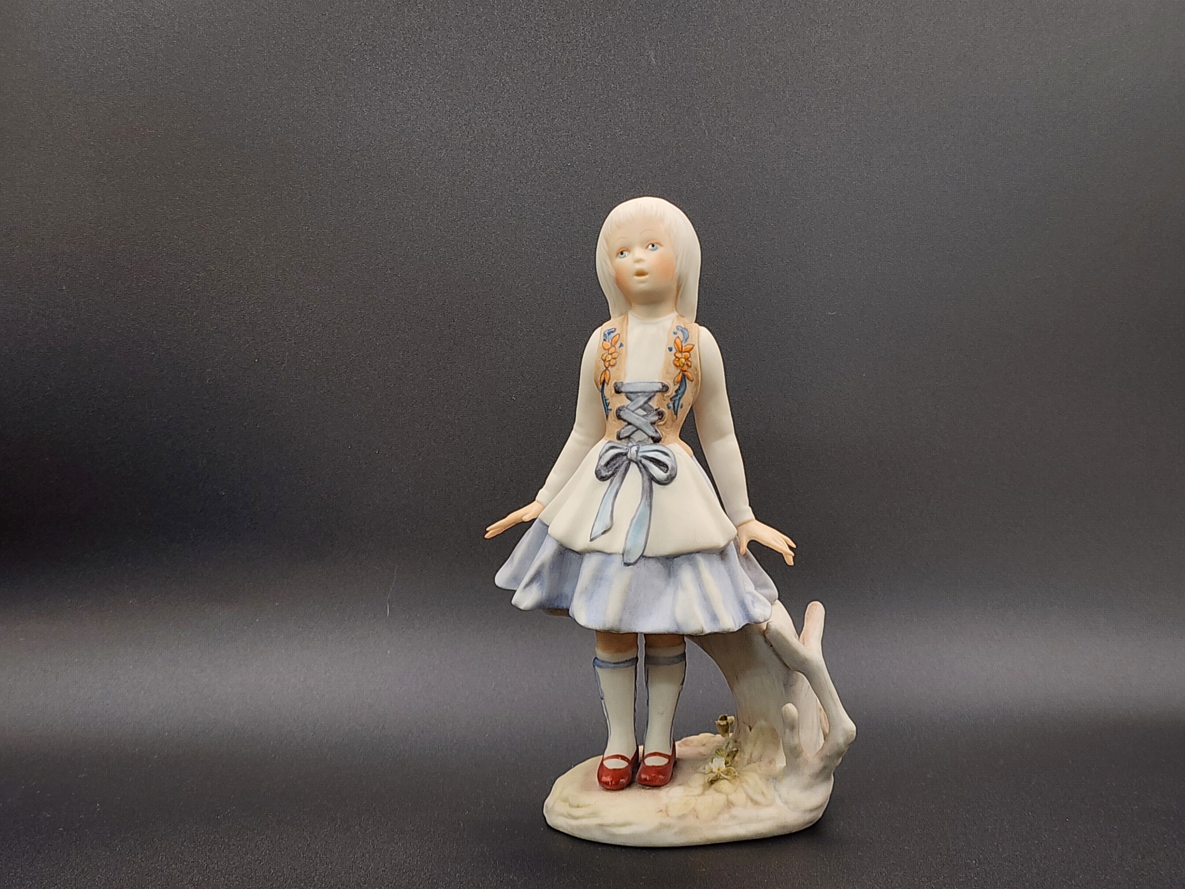 Vintage Gretel Grimm's Fairy Tale, 1974 Figurine By Cybis
