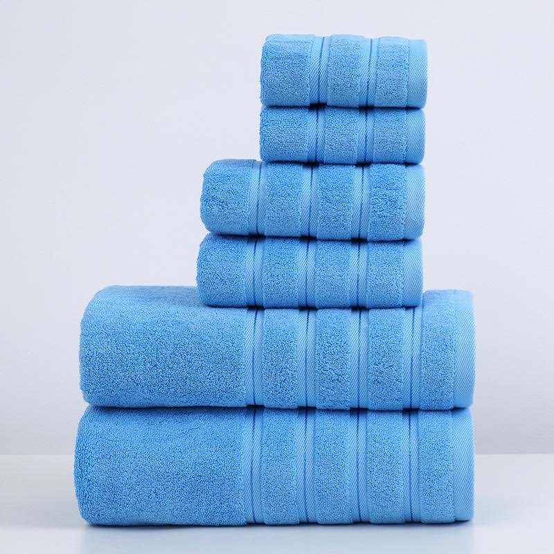 Highly Absorbent, Fade Resistant, 100% Cotton Bath Towel Set. Perfect Use For Any Bathroom