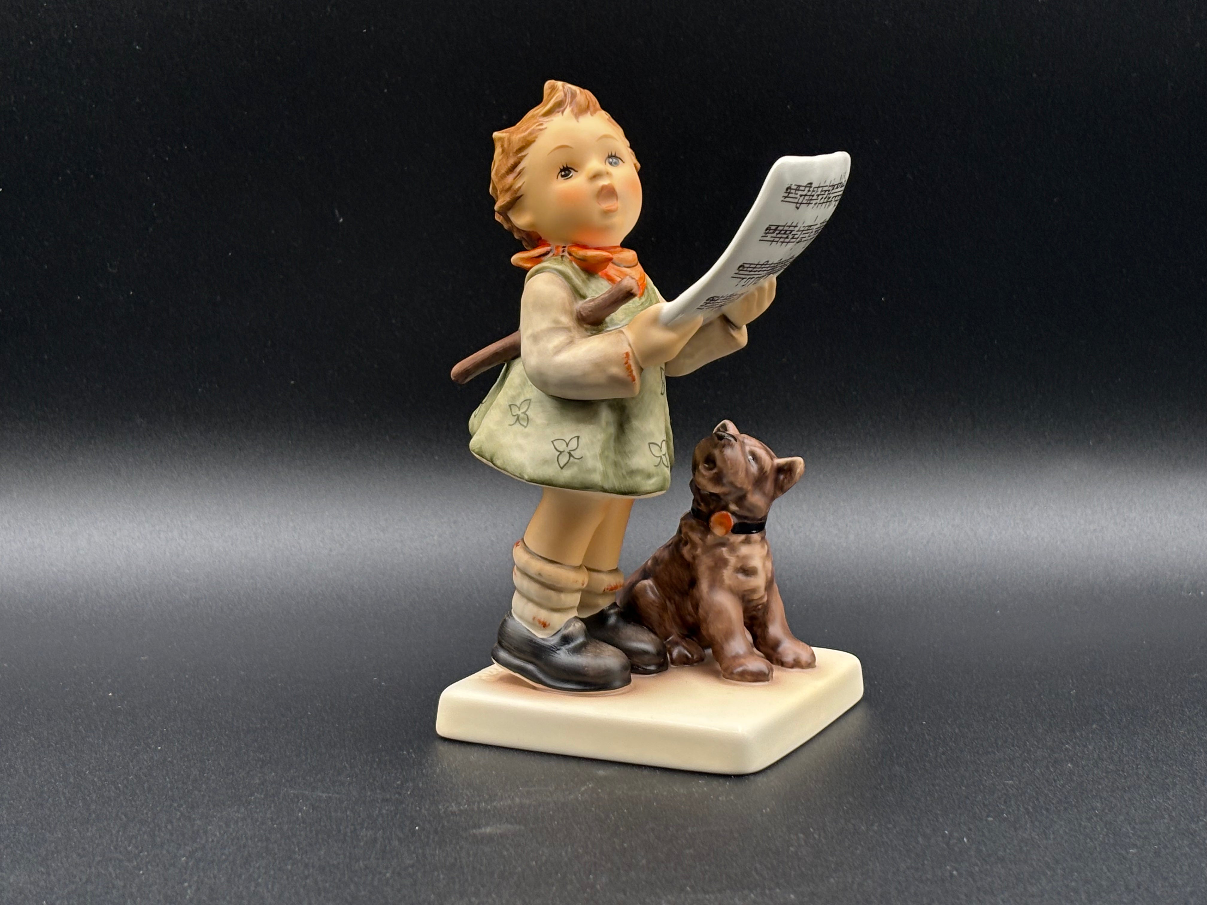 Hummel, Harmony & Lyric, 2007/2008 Figurine, #911, Vintage Used,6 inch Height.