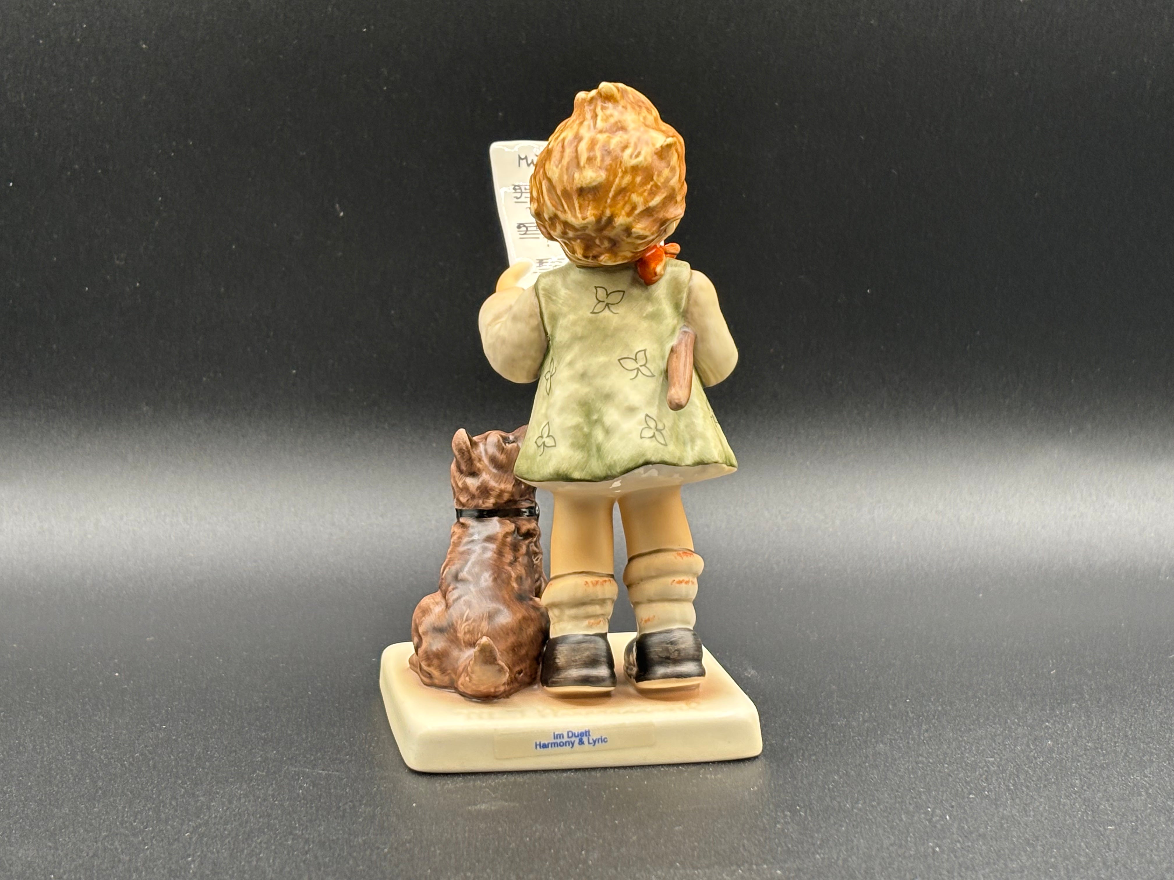 Hummel, Harmony & Lyric, 2007/2008 Figurine, #911, Vintage Used,6 inch Height.
