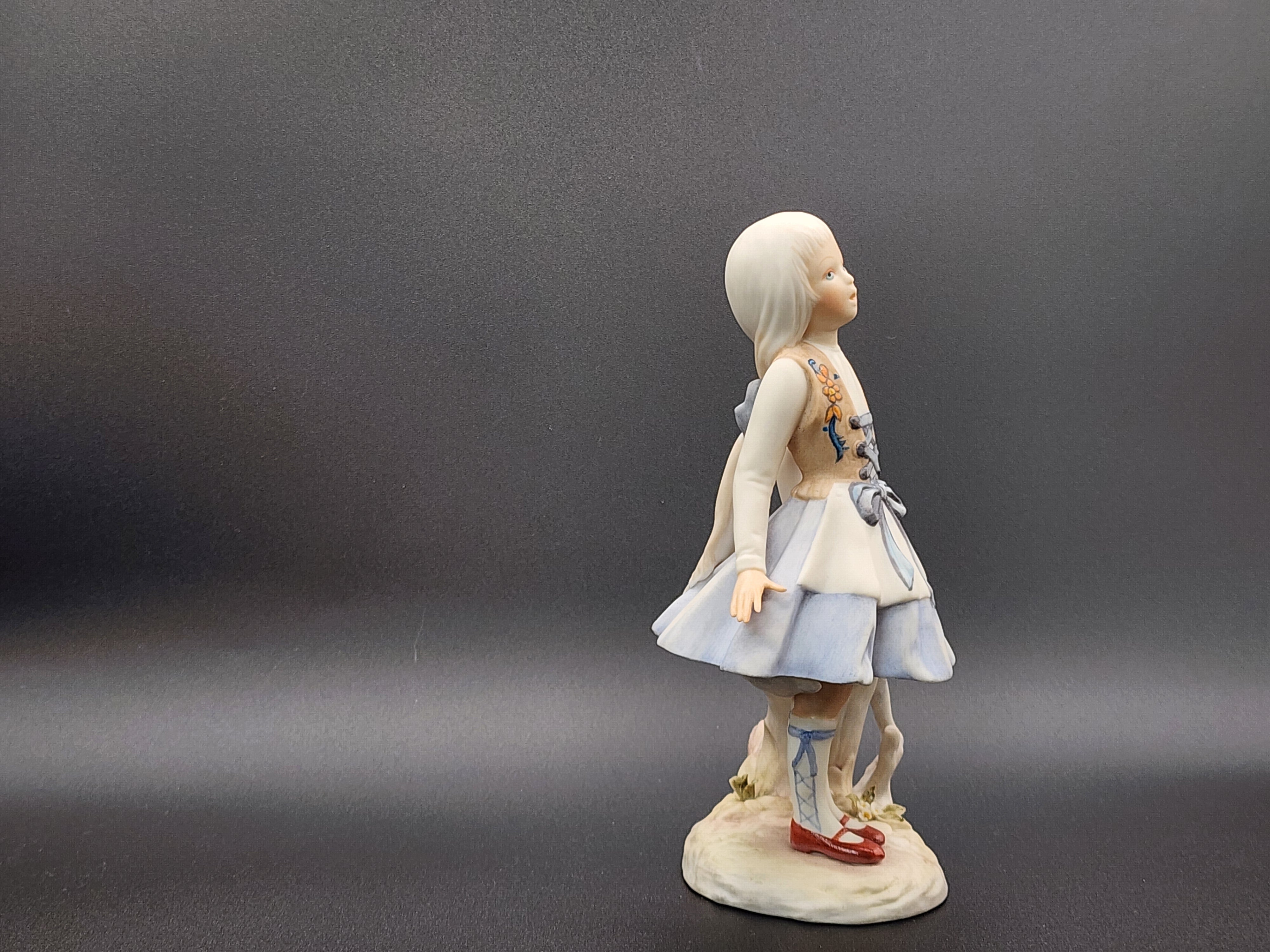 Vintage Gretel Grimm's Fairy Tale, 1974 Figurine By Cybis