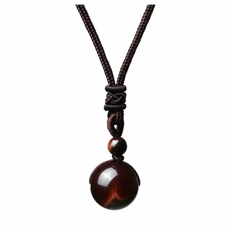 Stone, Tiger's Eye Pendant Necklaces, Assorted Gemstone Beads. Makes An Excellent  Gift For That Special Someone