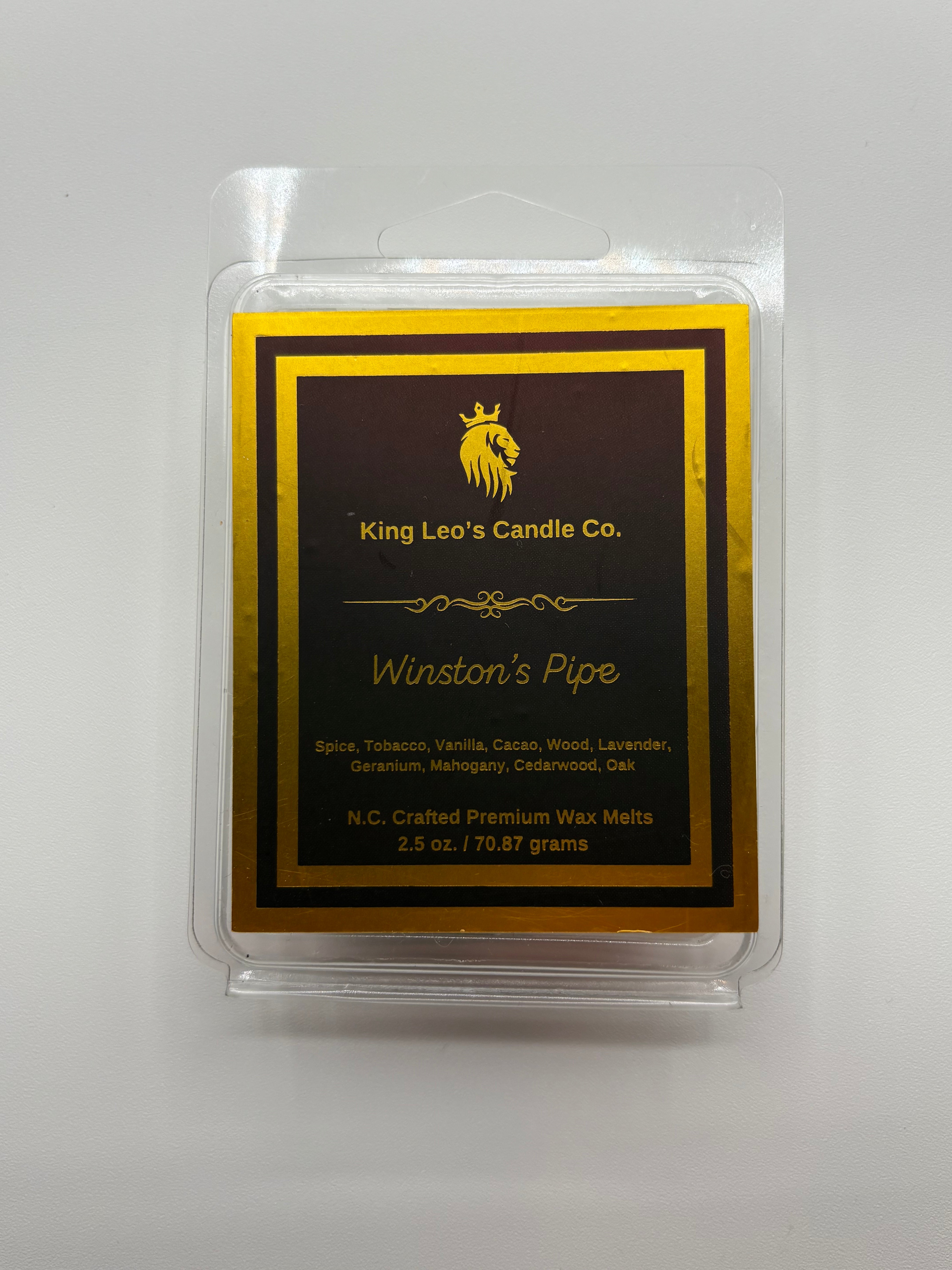 King Leo's Winston's Pipe, Premium Wax Melts