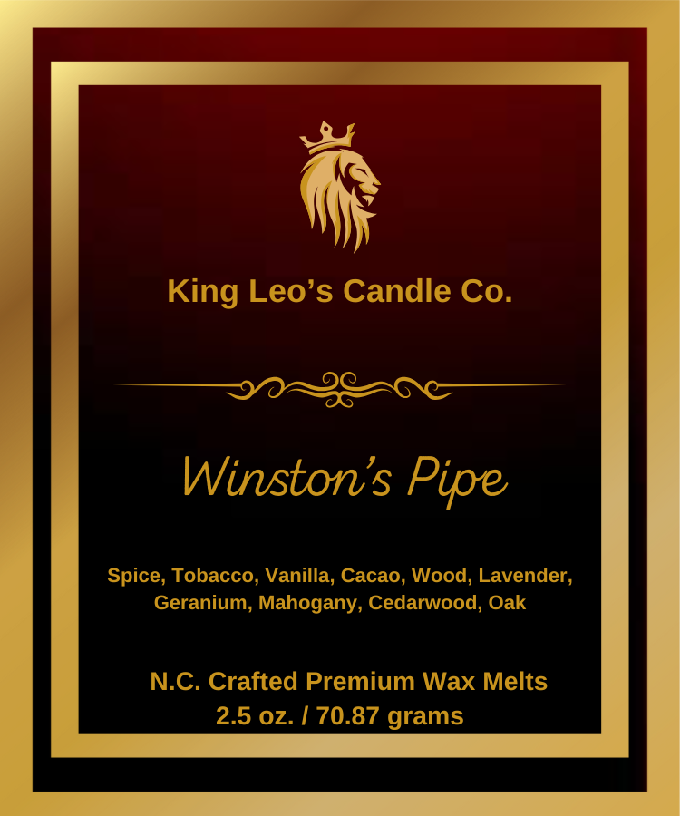 King Leo's Winston's Pipe, Premium Wax Melts