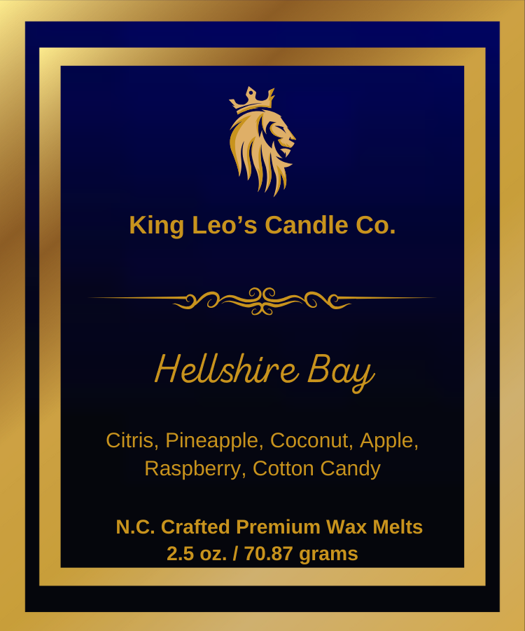 King Leo's Hellshire Bay, Premium Wax Melts