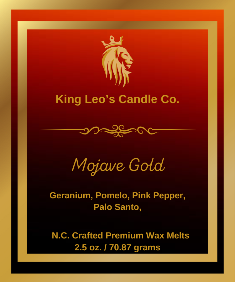 King Leo's Mojave Gold, Premium Wax Melts